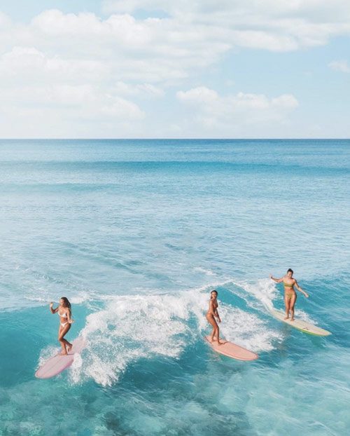 surfeando